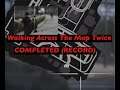 Walking Across The Map Twice! RECORD Challenge Completed *No Running* (GTA Online)