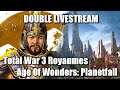 Age Of Wonders Planetfall + Total War 3 Royaumes (Double Livestream aujourd'hui !)