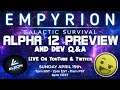 Alpha 12 preview and Dev Q&A - Empyrion Galactic Survival