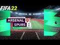 FIFA 22 - Arsenal vs Spurs - PREMIER LEAGUE | PS4
