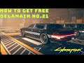 Guide: How to get the FREE car Delamain No.21 in Cyberpunk 2077