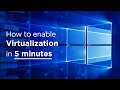 How to enable Virtualization on PCs