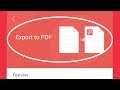 How To Export to PDF in WPS Office Android