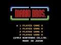 Intro-Demo - Mario Bros. (Famicom, NES, World)