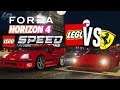 LEGO VS REAL! FERRARI F40C! - FORZA HORIZON 4 LEGO SPEED CHAMPIONS MULTIPLAYER