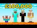 Minecraft NOOB vs. PRO vs. HACKER vs GOD : LAST TO SURVIVE LAVA MAZE $10,000 CHALLENGE in Minecraft!