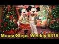 MouseSteps Weekly #318 WDW Christmas Preview; Epcot; Late Nights at The Edison; Buena Park