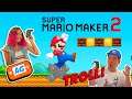 NIVEL TROLL en Super MARIO MAKER 2 no puedes saltar 🤾‍♂️ 🍄🍄🍄 Abrelo Game Mario MAKER 2