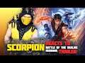 Scorpion Reacts to Mortal Kombat Legends Battle For The Realms Trailer!