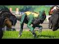 SCORPIUS REX GEN 3 BATTLE ROYALE!!! - Jurassic World Evolution
