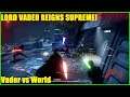 Star Wars Battlefront 2 - Lord Vader shows He's the Jefe de Jefes! Darth Vader vs The world!