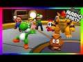 Super Mario Party Minigames #434 Yoshi vs Hammer bro vs Boo vs Goomba