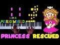 Super Mario World - Princess Peach is Rescued - Piano|Synthesia