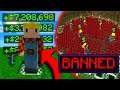 THE BANNABLE FARM! | Minecraft Skyblock