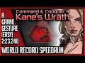 C&C 3 Kane's Wrath: A Grand Gesture EASY in UNDER 3 MIN!