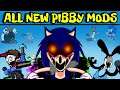 All Pibby Mods Part 4 - Corrupted Sonic, Oswald, Bare Bears, Alfac, Tom, Stickmin | Pibby x FNF