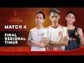 Aura Ngamuk Ratakan Purgatory! - Final Regional Timur Day 2 - Free Fire - Match 4