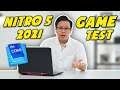 (Game Test) Acer Nitro 5 (2021) Core i5 - 11300H + GTX 1650 | Hiệu năng VƯỢT TRỘI hơn AMD? #LaptopAZ
