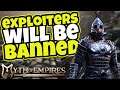 Getting Ahead Of EXPLOITERS Before It BECOMES An ISSUE: Myth of Empires Survival RPG