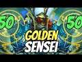 Golden Sensei Buffs Up Cobalts - Hearthstone Battlegrounds