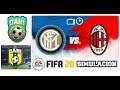 inter de Milan  vs AC Milan  - Nuestra Simulacion Fifa 20