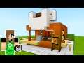Minecraft Tutorial: How To Make A Coffee Stand "2020 City Tutorial"