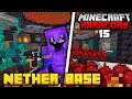 My Ultimate Nether Base in Hardcore Minecraft (#15)