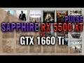 SAPPHIRE RX 5500 XT PULSE vs GTX 1660 Ti Benchmarks | 59 tests
