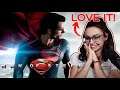 SUPERMAN may be my favorite SUPERHERO now! Man of Steel (2013) REACTION