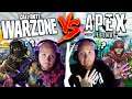 WARZONE VS APEX! WHAT AM I GOING TO PLAY?