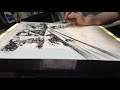 1 Minute timelapse: Charciak art for page 48