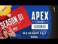 Apex Legends - ALL SEASON 1 & 2 WINS part 1