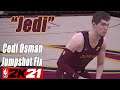 Cedi Osman Jumpshot Fix NBA2K21 with Side-by-Side Comparison