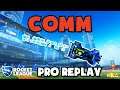 Comm Pro Ranked 2v2 POV #57 - Rocket League Replays