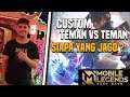 Custom Room Teman Vs Teman !!! Mobile Legend Bang Bang #1