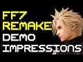 Final Fantasy 7 Remake Demo Impressions