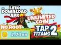GAME MOD - CARA DOWNLOAD GAME TAP TITANS 2 MOD APK DOWNLOAD FOR ANDROID FREE ( UNLIMITED COIN )