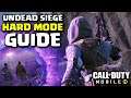 How to beat HARD MODE in Undead Siege GUIDE | COD Mobile Zombies