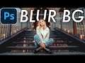 How to Blur a Photos Background in Adobe Photoshop CC (Tutorial)