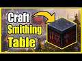 How to Make a Smithing Table in Minecraft Survival (Craft Netherite swords, Armor, Pickaxe)