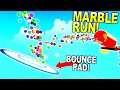 Marble Runs with Bouncy Pads is the Chaos I Needed! - Marble World Gameplay