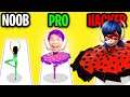 NOOB vs PRO vs HACKER In BATTLE BALLET!? (ALL LEVELS!)