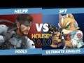 Smash Ultimate Tournament - Helpr (Snake, Falco) Vs. SPT (Fox) SSBU Xeno 196 Pools
