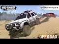 Spintires: MudRunner - NISSAN PATHFINDER R50 Pulls out of the Sand BMW