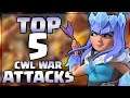 Top 5 Best War Attacks Clash of Clans