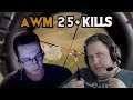 25+ kills AWM game | дуо с Ламычем