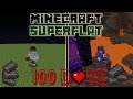 How I got MAXED Netherite Armor in 100 days in Minecraft Superflat! [Episode 2]