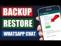 How to Backup and Restore Whatsapp Messages on Android (2021)