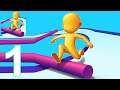 Hyper Run 3D - All Levels Gameplay Walkthrough Part 1 (IOS/Android)