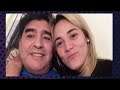 La última novia de Maradona, llora su muerte